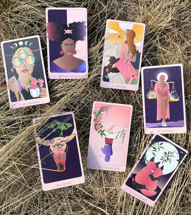 Lunar Eclipse Tarot Deck By Melina Lamoureux - Mystic Tribes