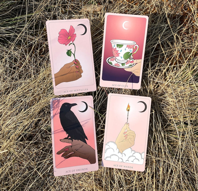 Lunar Eclipse Tarot Deck By Melina Lamoureux - Mystic Tribes