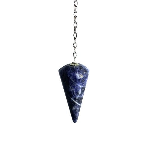 Natural Sodalite Pendulum - Mystic Tribes