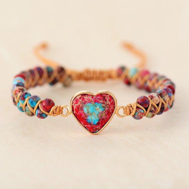 Passion Heart Friendship Bracelet - Mystic Tribes