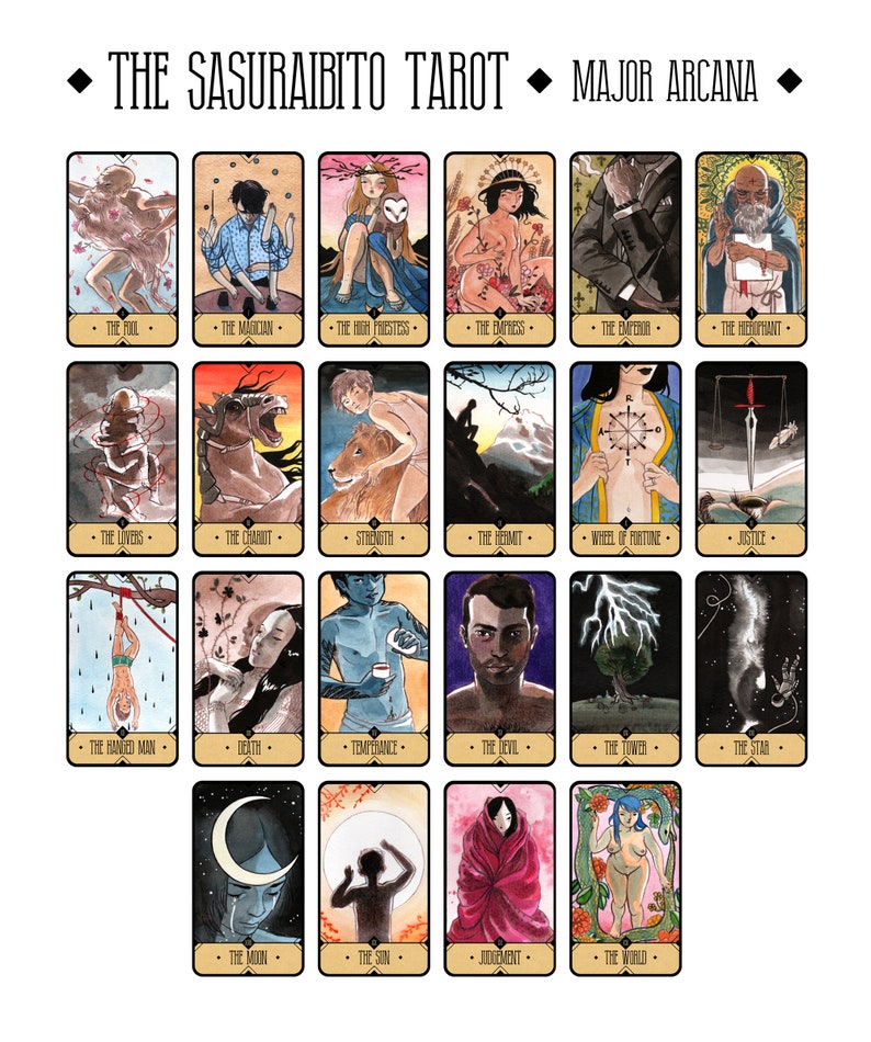 The Sasuraibito Tarot Deck