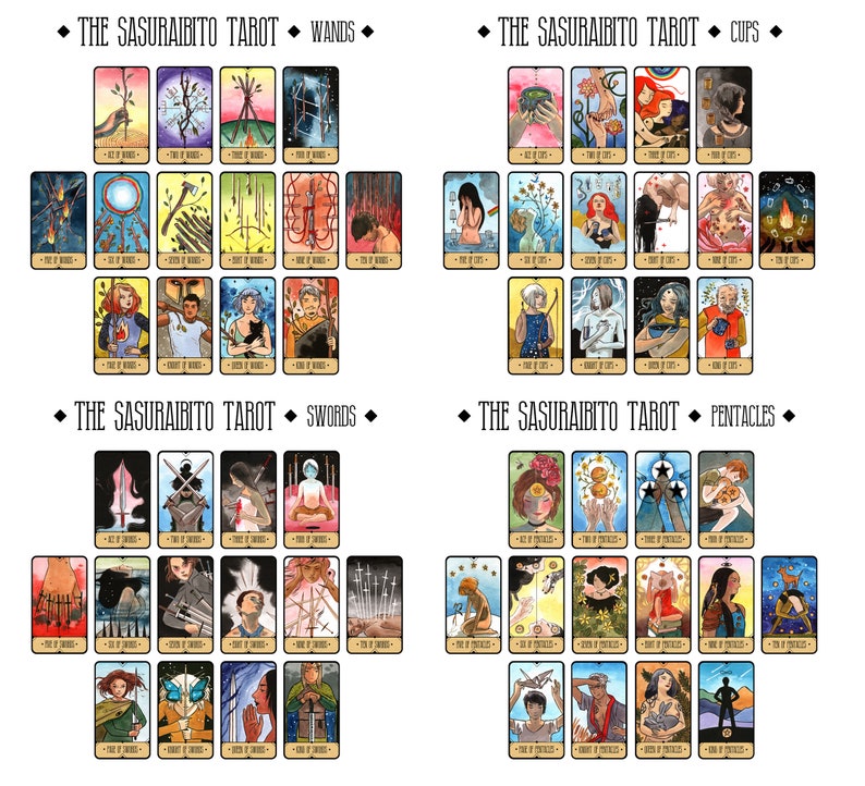 The Sasuraibito Tarot Deck